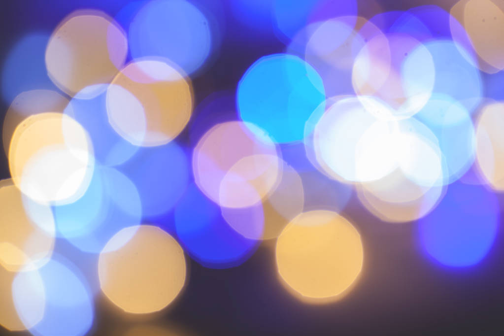 Abstract background of Christmas light bokeh. New Year - Photo, Image
