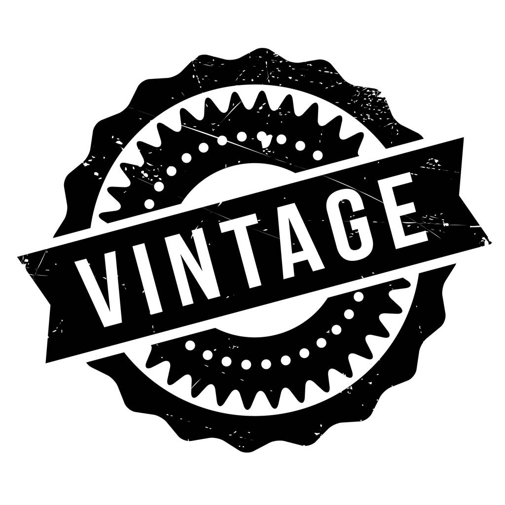 Vintage gumibélyegző - Vektor, kép