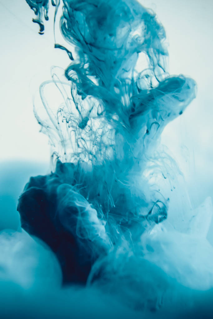 Colorante blu in acqua
 - Foto, immagini