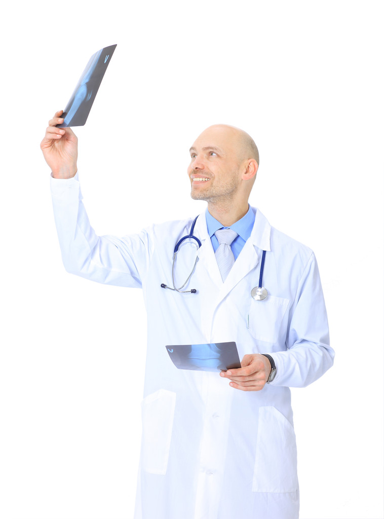 jonge dokter man met stethoscoop - Foto, afbeelding