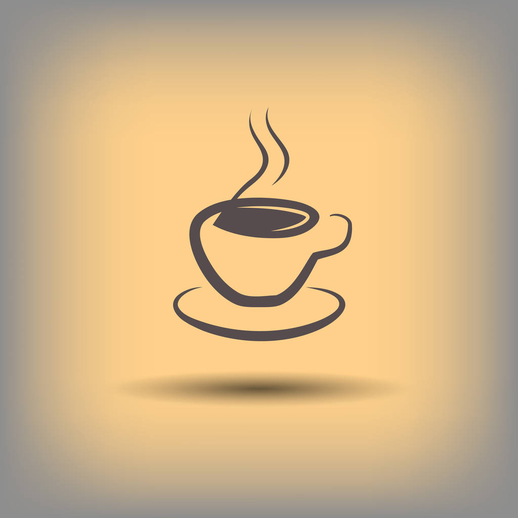 Pictogramme de l'icône de tasse
 - Vecteur, image