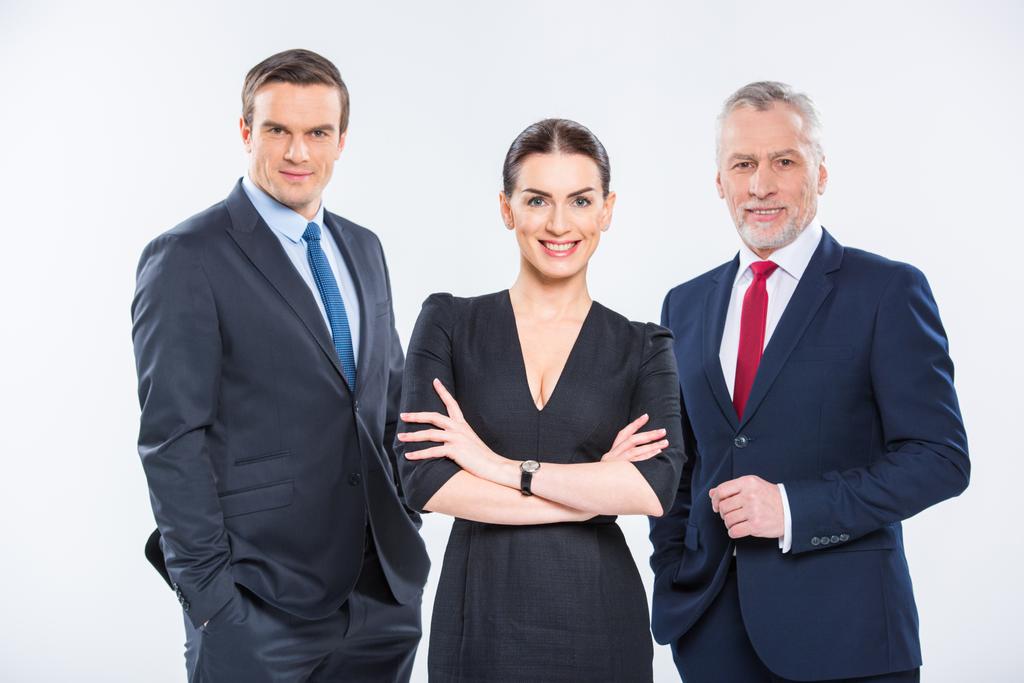 Three confident businesspeople - Photo, Image