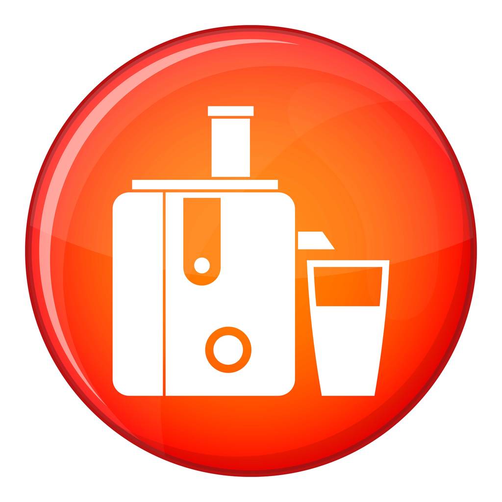 Juicer icon, flat style - Vector, Image
