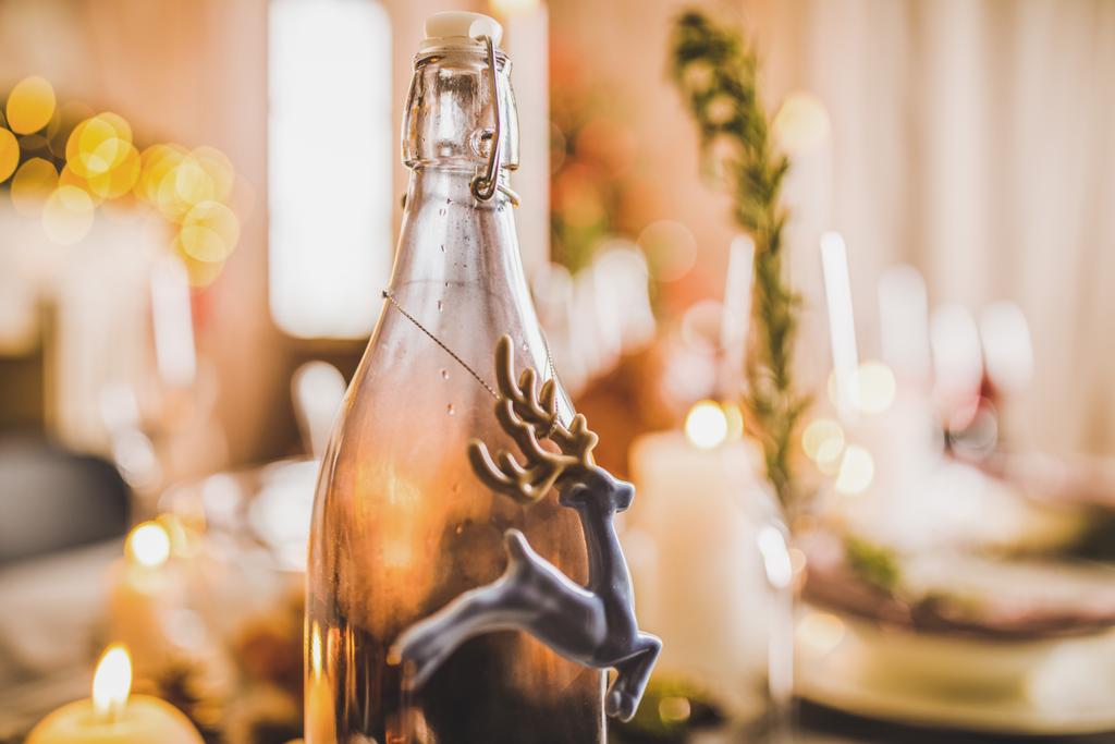 Deer and bottle decorations - Photo, Image