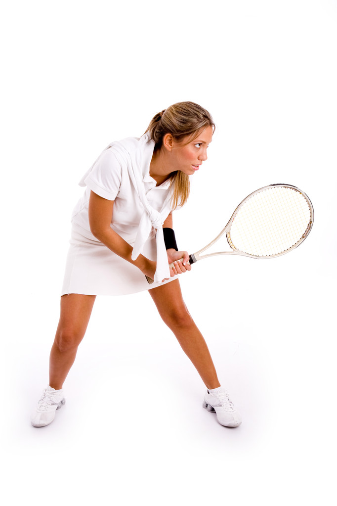 genç kadın tenisçi - Fotoğraf, Görsel