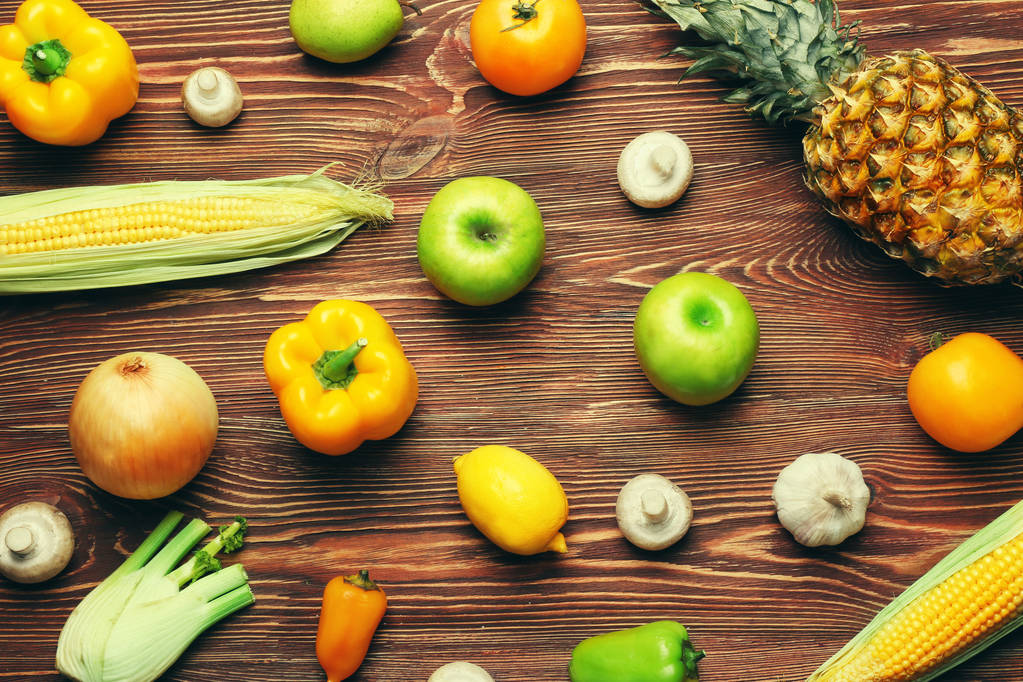 Жовті фрукти та овочі
 - Фото, зображення