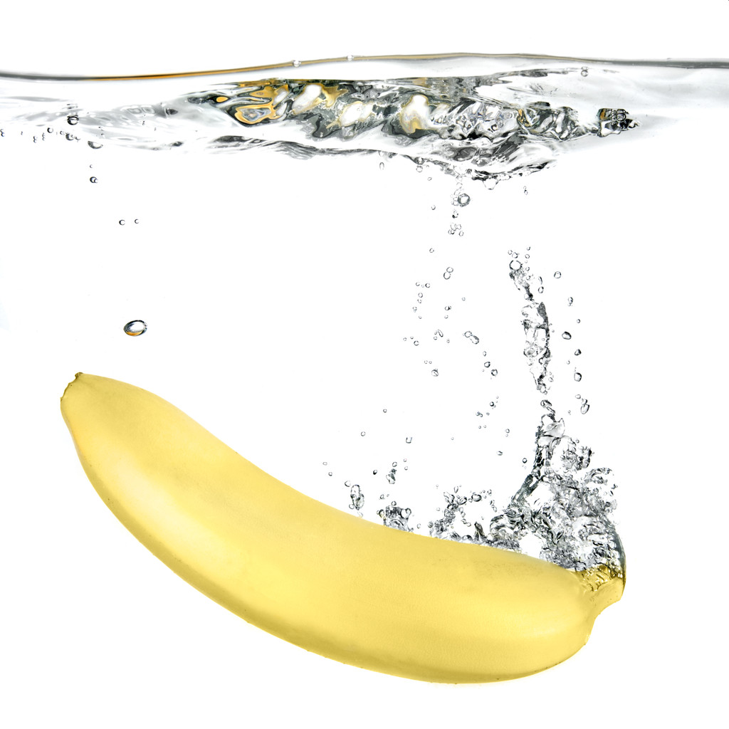 Plátano tirado al agua
 - Foto, Imagen