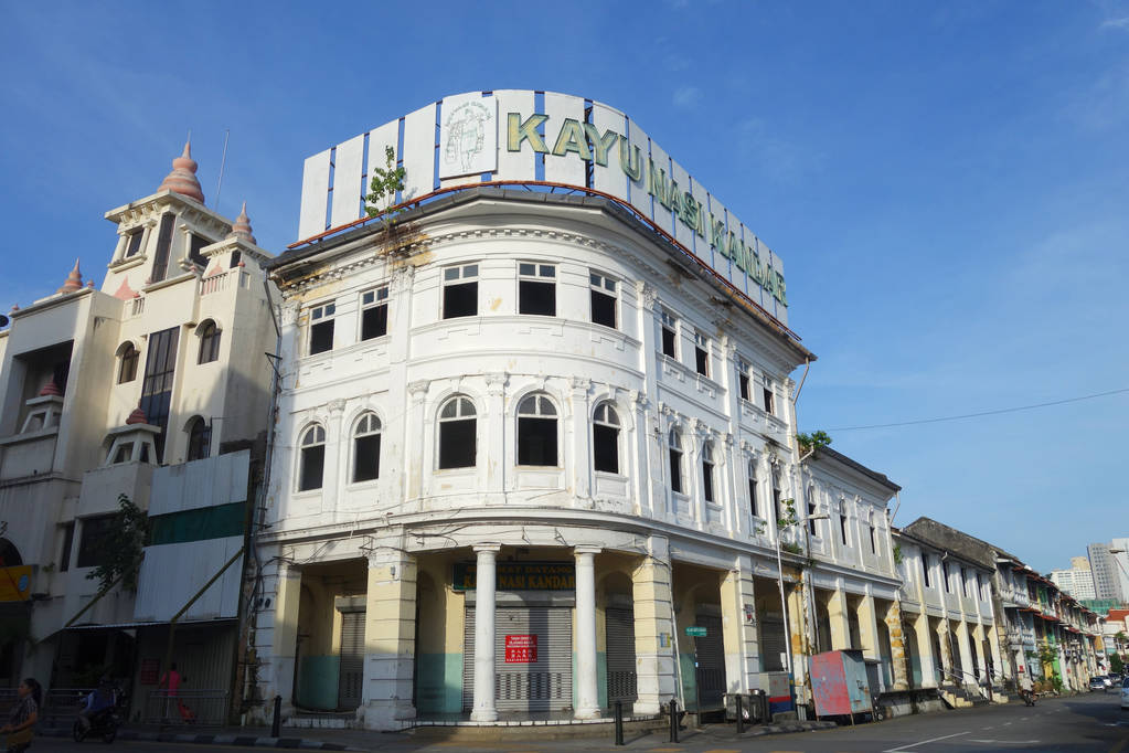 alte straßen und architektur von georgetown in penang, malaysien - Foto, Bild