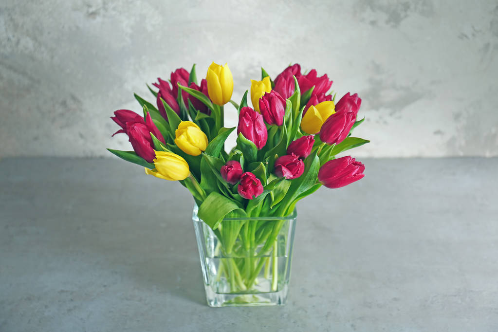 bouquet of beautiful tulips - Photo, Image