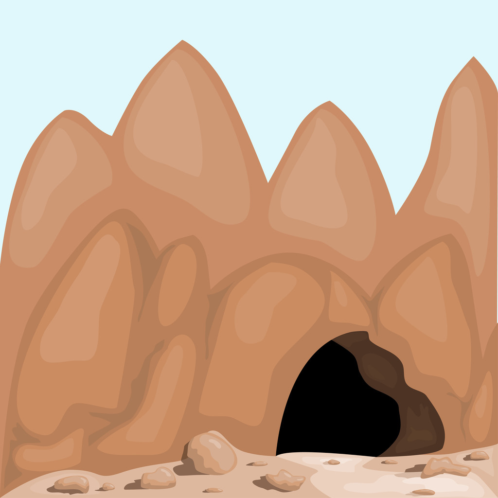 kamenná jeskyně. eps10 - Vektor, obrázek