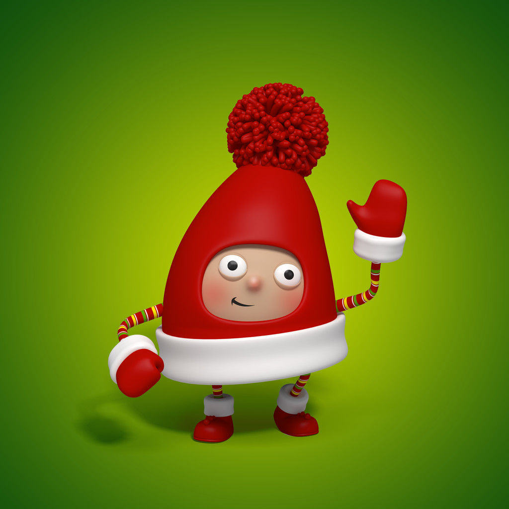 Christmas character cap - Photo, Image