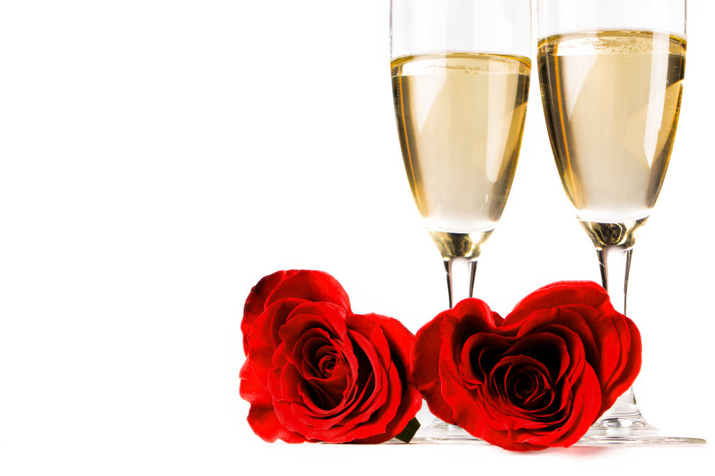 Шампанське і троянди
 - Фото, зображення