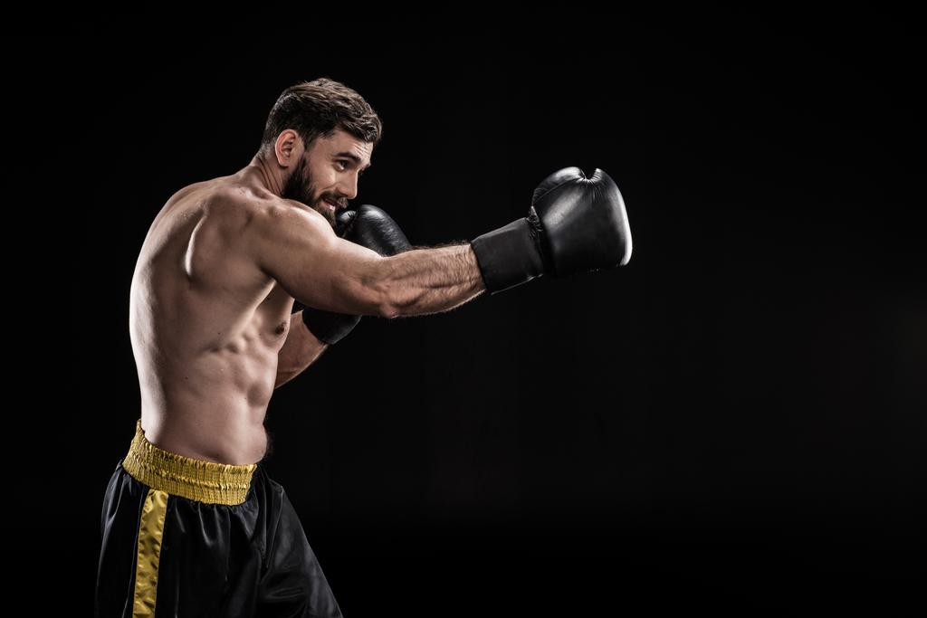 Sportsman in boxing gloves  - Photo, Image