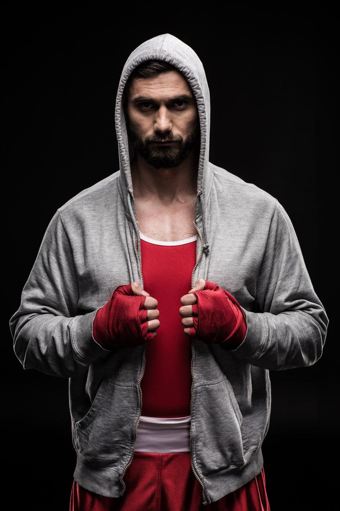 Selbstbewusster Boxkämpfer - Foto, Bild