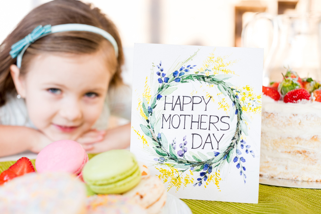 Tarjeta de felicitación Feliz Día de las Madres - Foto, Imagen