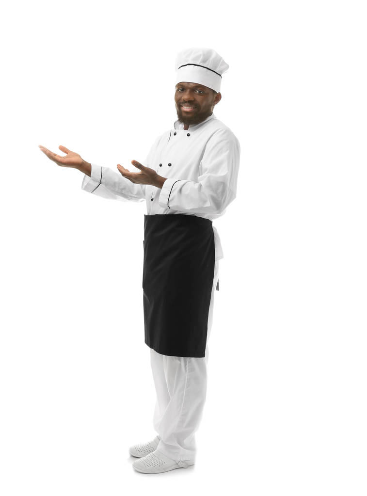 Chef afroamericano
 - Foto, Imagen