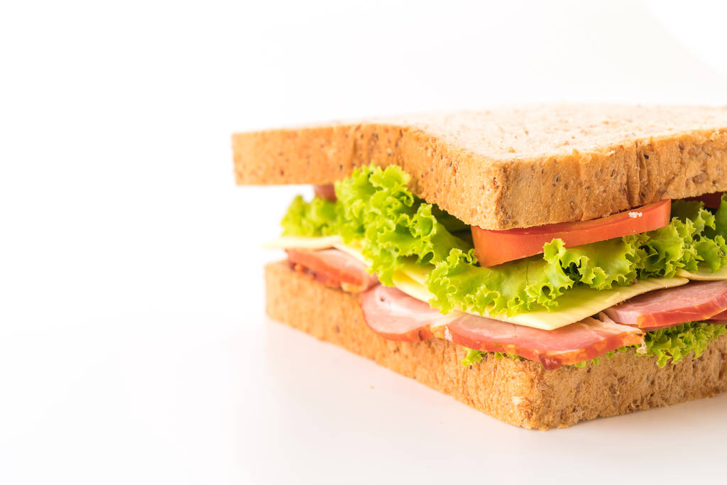 Sandwich sur fond blanc
 - Photo, image