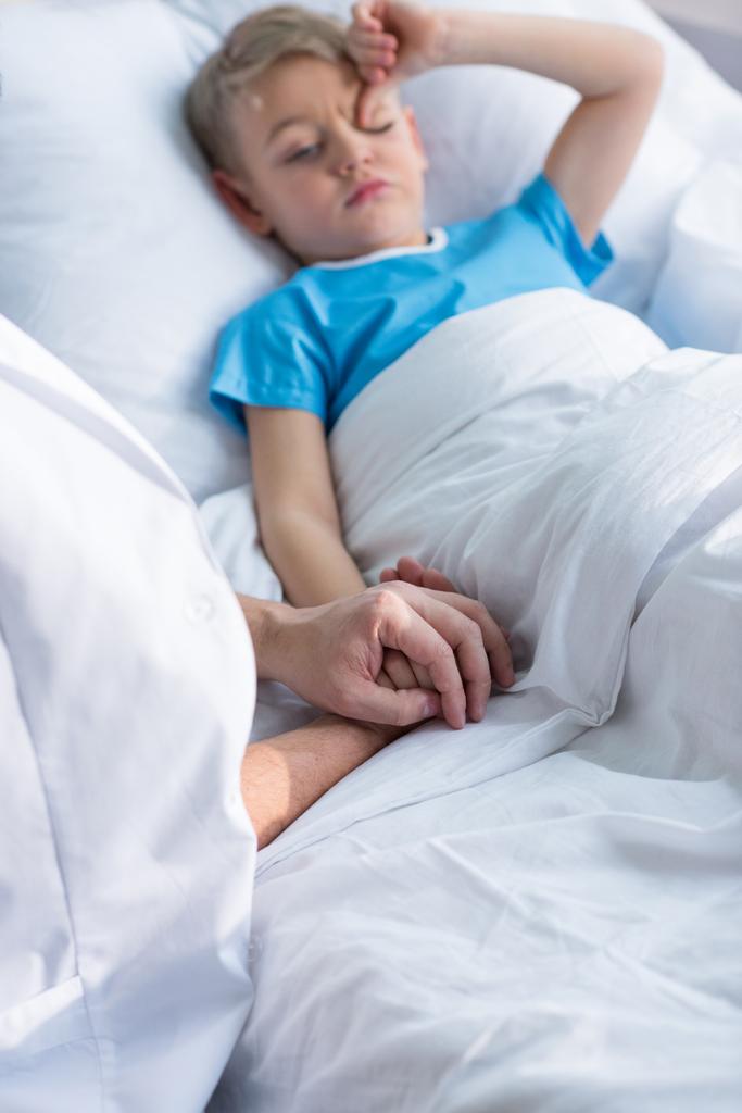 Little boy in hospital - Photo, Image