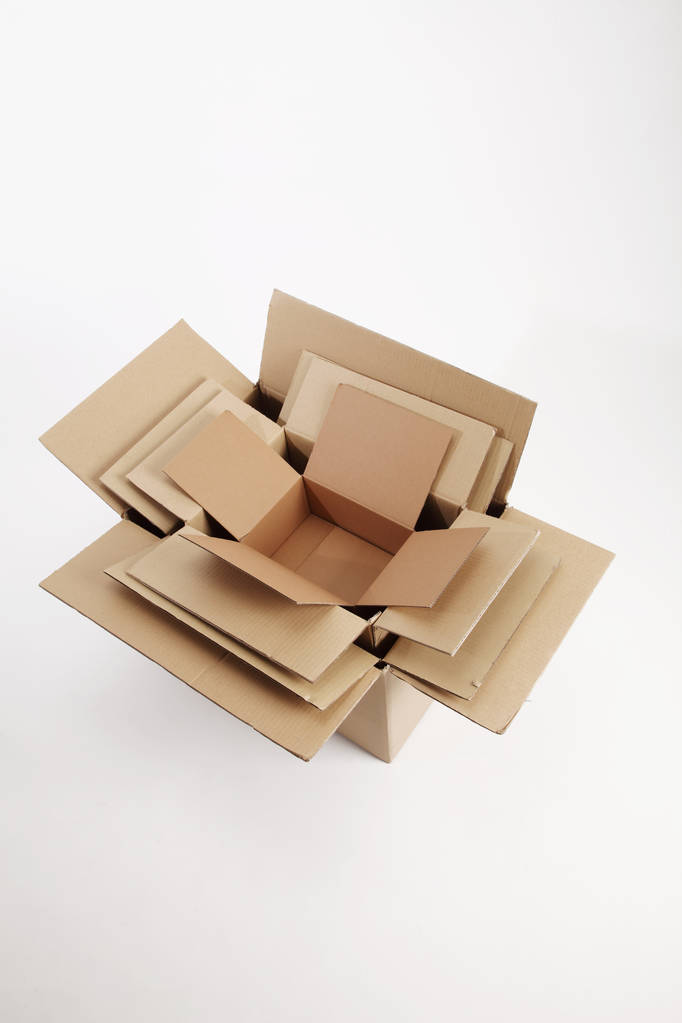 karton kutu teslimatı - Fotoğraf, Görsel