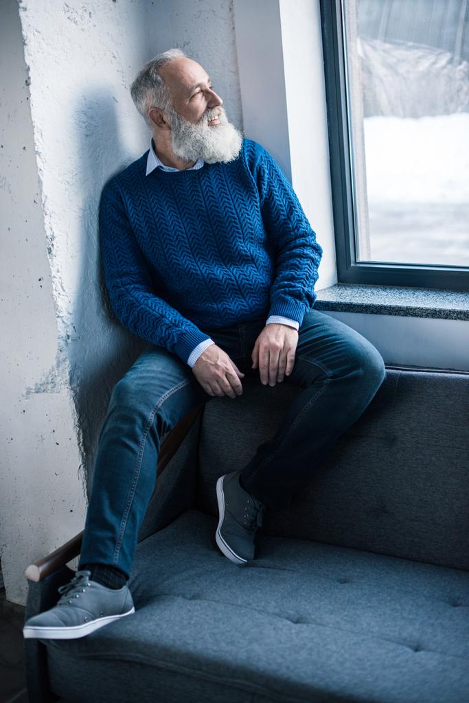 Stylový starší muž - Fotografie, Obrázek