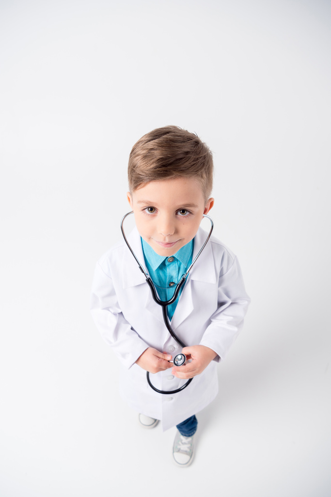 Boy in doctor costume - Photo, Image