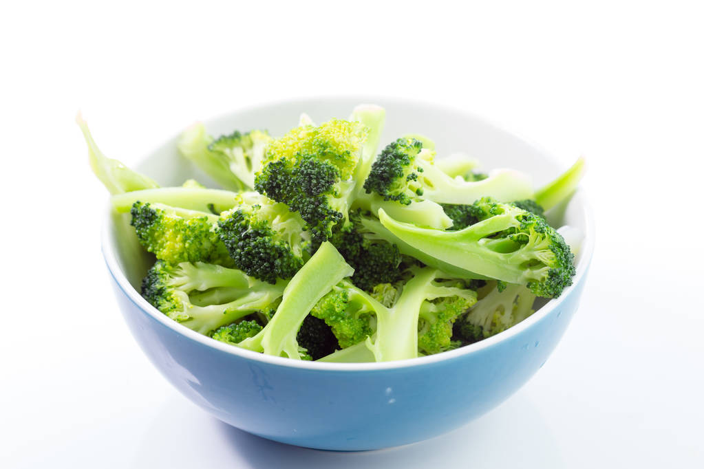 Kase taze Haşlanmış brokoli - Fotoğraf, Görsel
