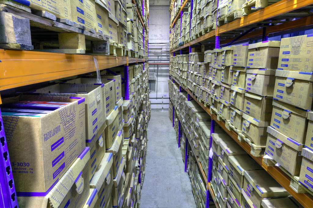 Registrar archivos de almacenamiento, sistema de almacenamiento seguro de almacén de documentos
. - Foto, imagen