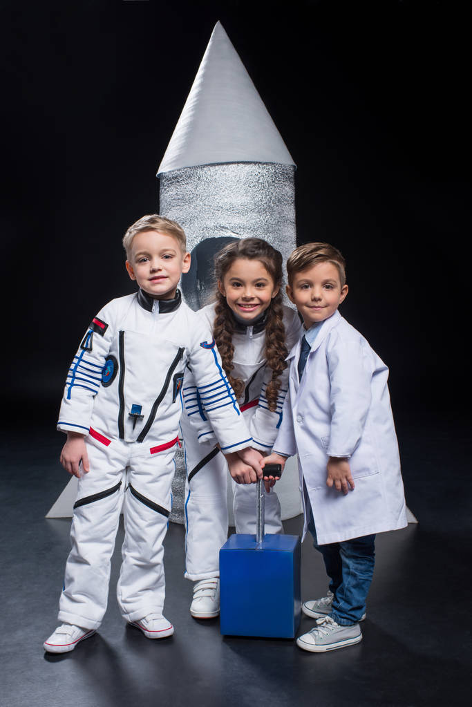 Dla dzieci gra astronauci - Zdjęcie, obraz