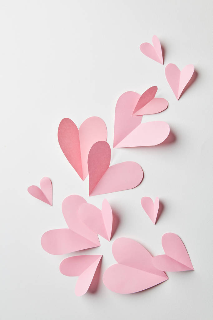 valentines harten patroon - Foto, afbeelding