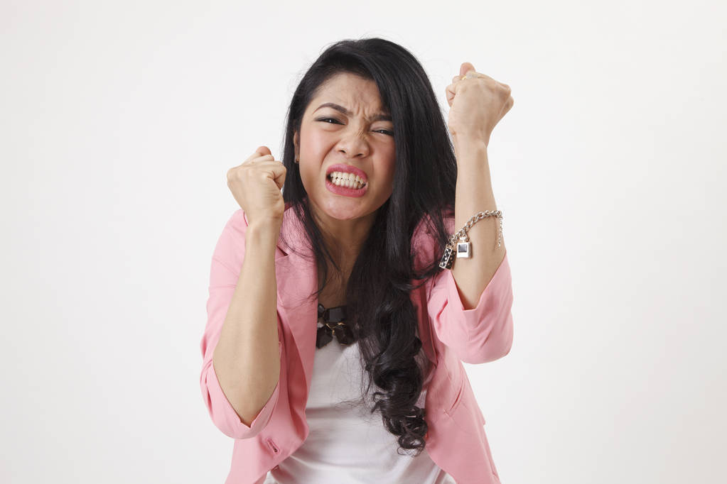 angry malay woman - Photo, Image