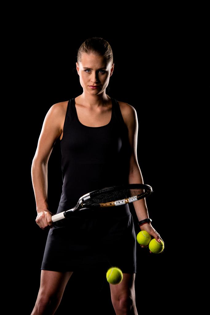 Jogadora de ténis
  - Foto, Imagem