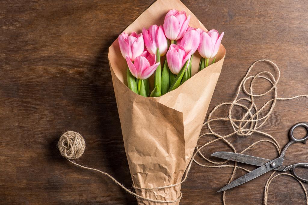 bouquet di tulipani rosa
 - Foto, immagini
