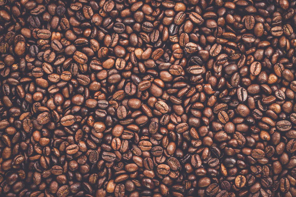 coffee beans on the table background - Photo, Image