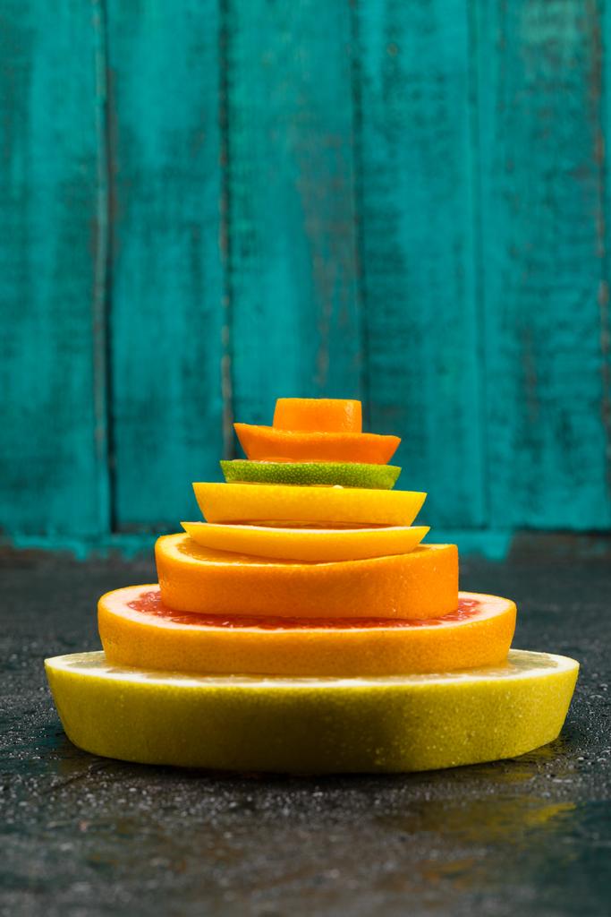 citrus fruits slices - Photo, Image