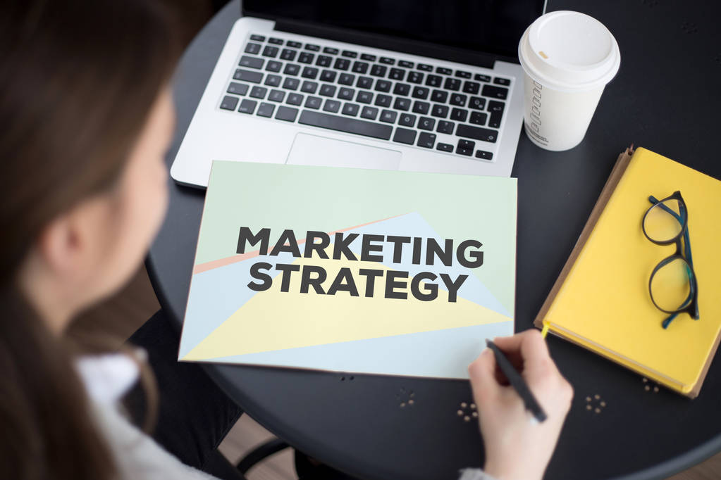 Marketingstrategie-Konzept - Foto, Bild