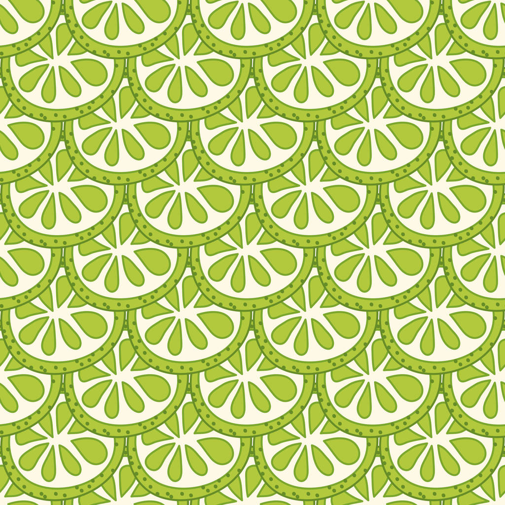 パターン スライス柑橘類 - ベクター画像