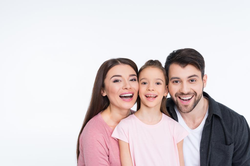 Happy family with one child  - Photo, Image
