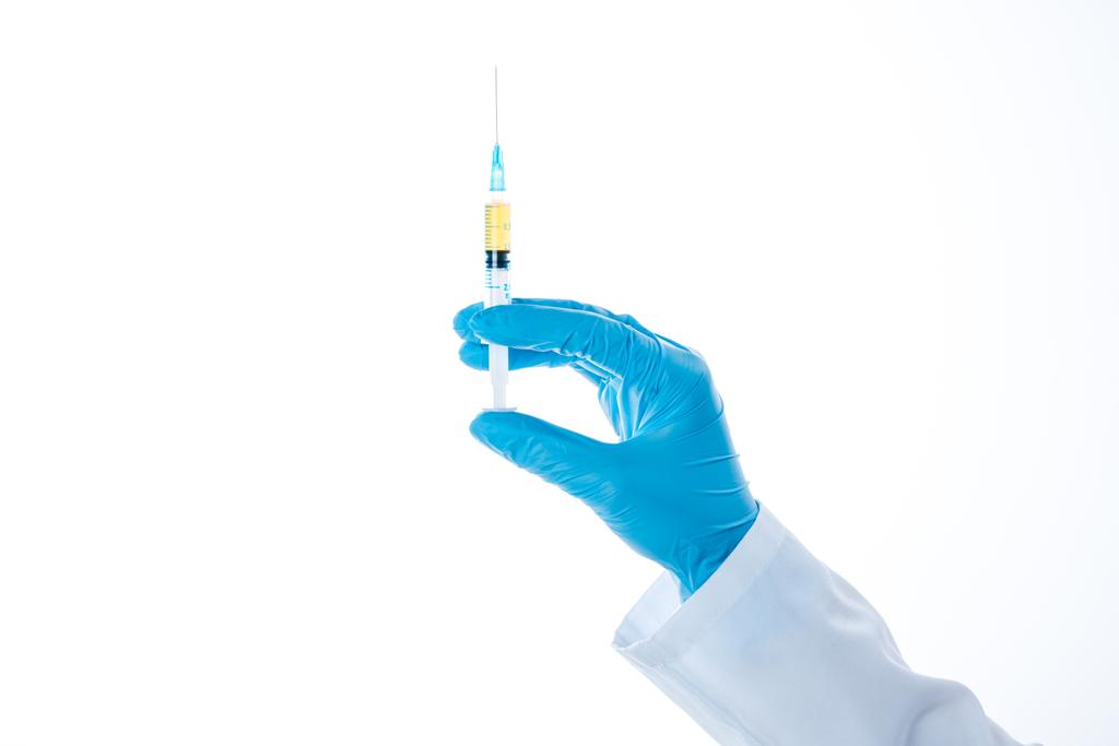 Doctor holding syringe - Photo, Image