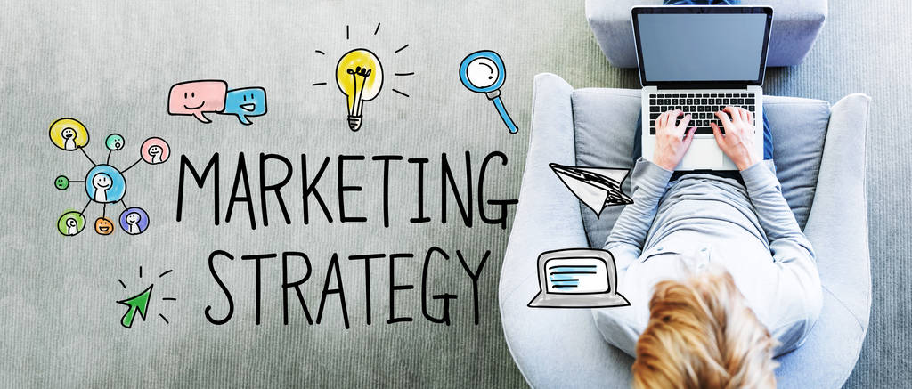 Marketing Strategy text  - Photo, Image