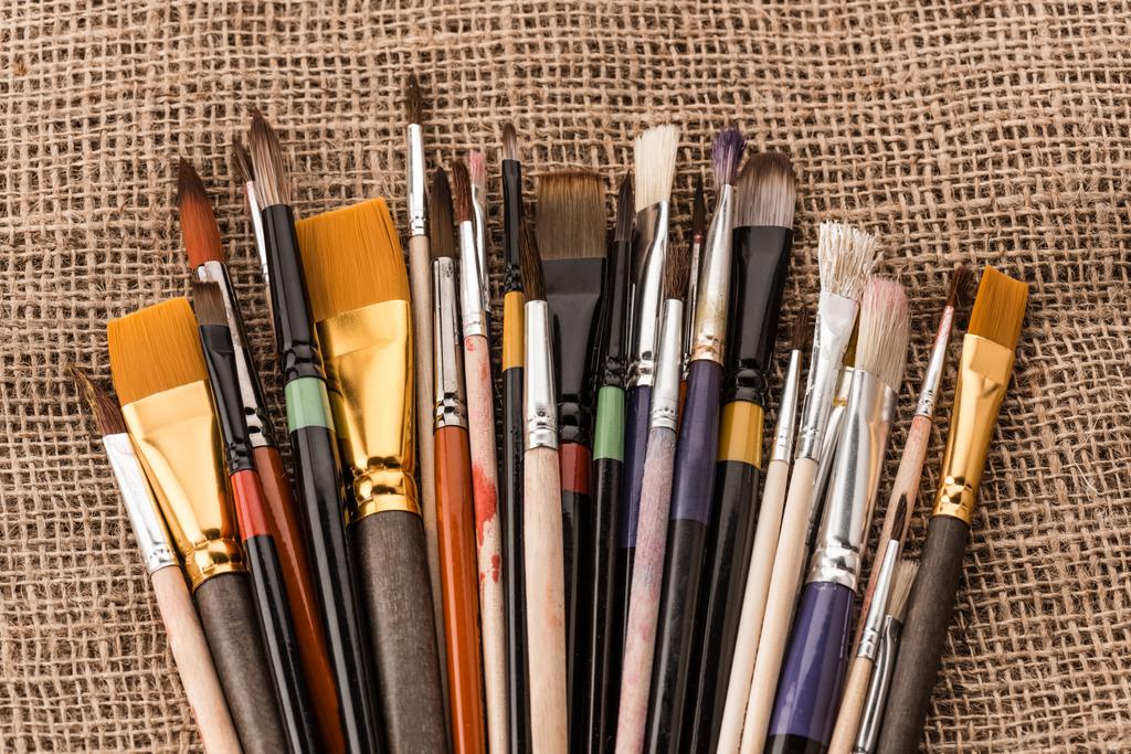 Various paintbrushes collection - Photo, Image
