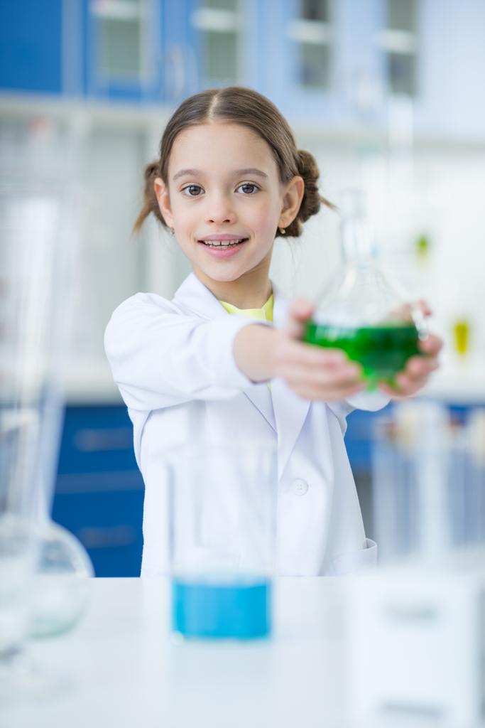 Malá dívka vědec - Fotografie, Obrázek