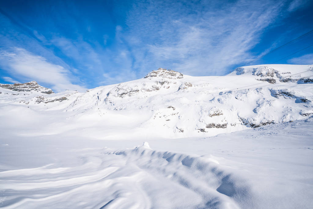Italiaanse Alpen in de winter - Foto, afbeelding