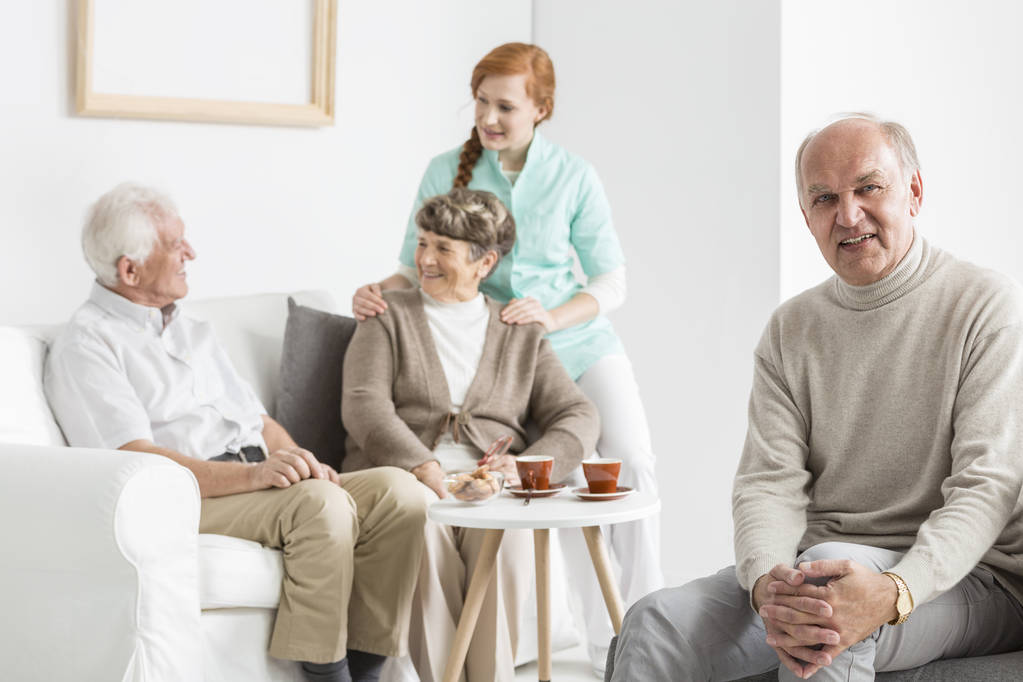 Older people in nursing home - Photo, Image