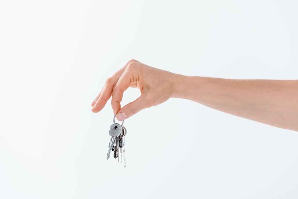 hand holding keys - Photo, Image