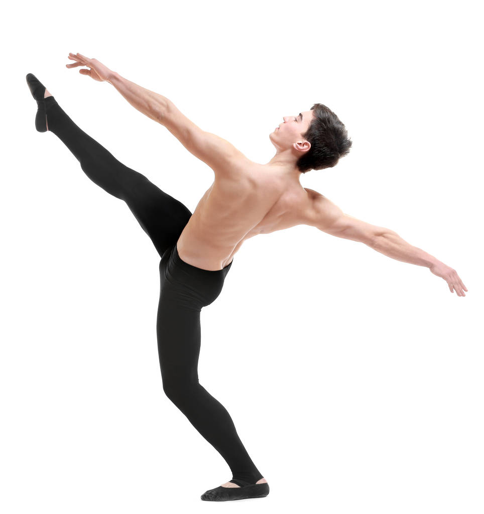 Pohledný mladý baletní tanečník  - Fotografie, Obrázek