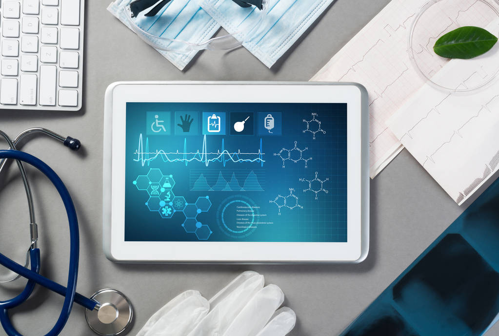 Concepto de tecnologías digitales en medicina
 - Foto, imagen
