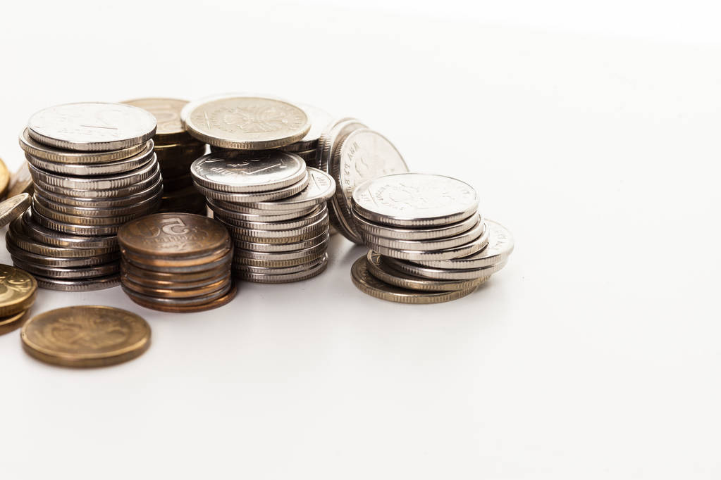 Купка грошових монет
 - Фото, зображення