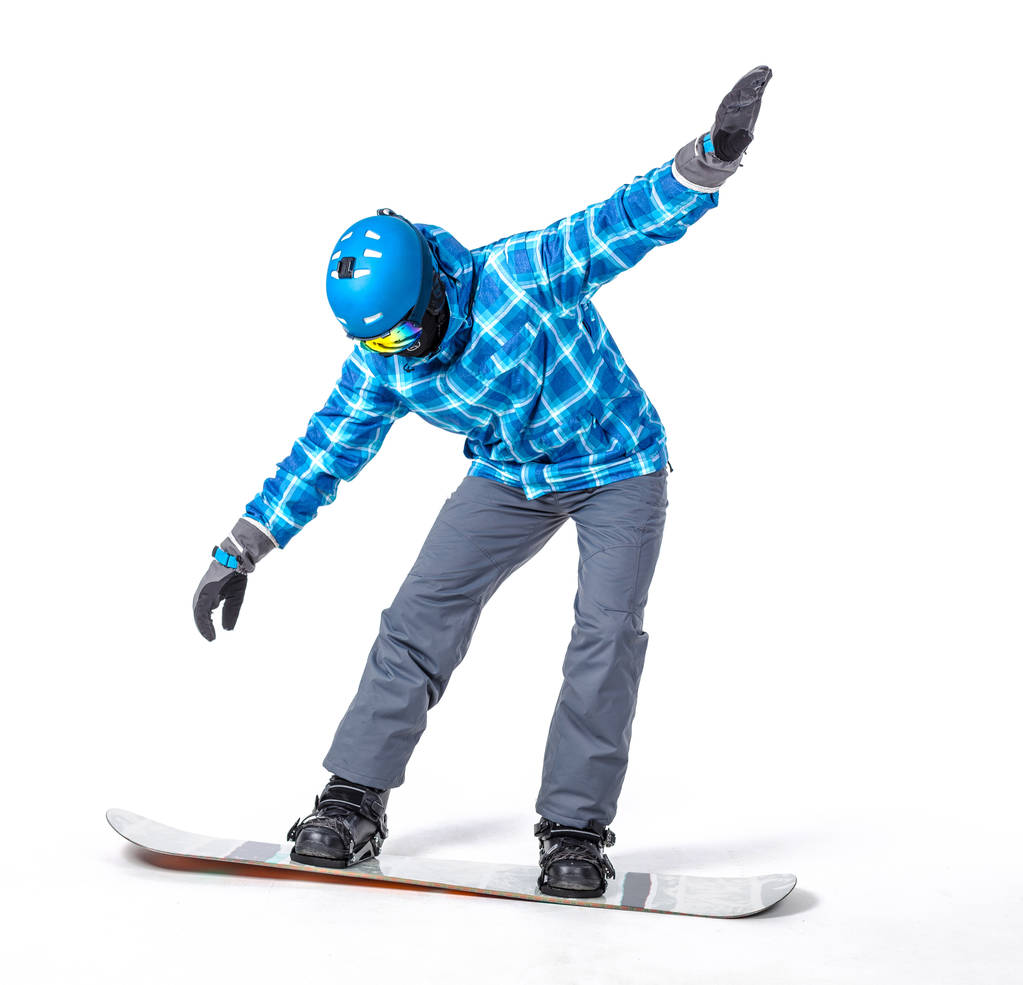 homme en vêtements de sport avec snowboard
 - Photo, image
