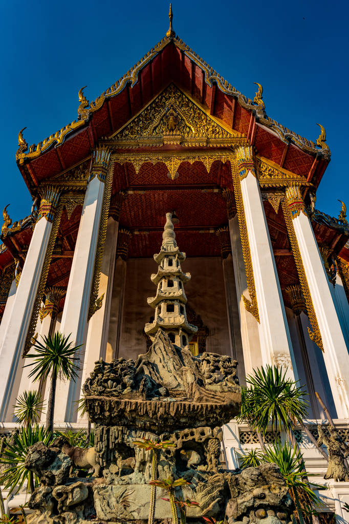 Wat Suthat Şapeli. - Fotoğraf, Görsel