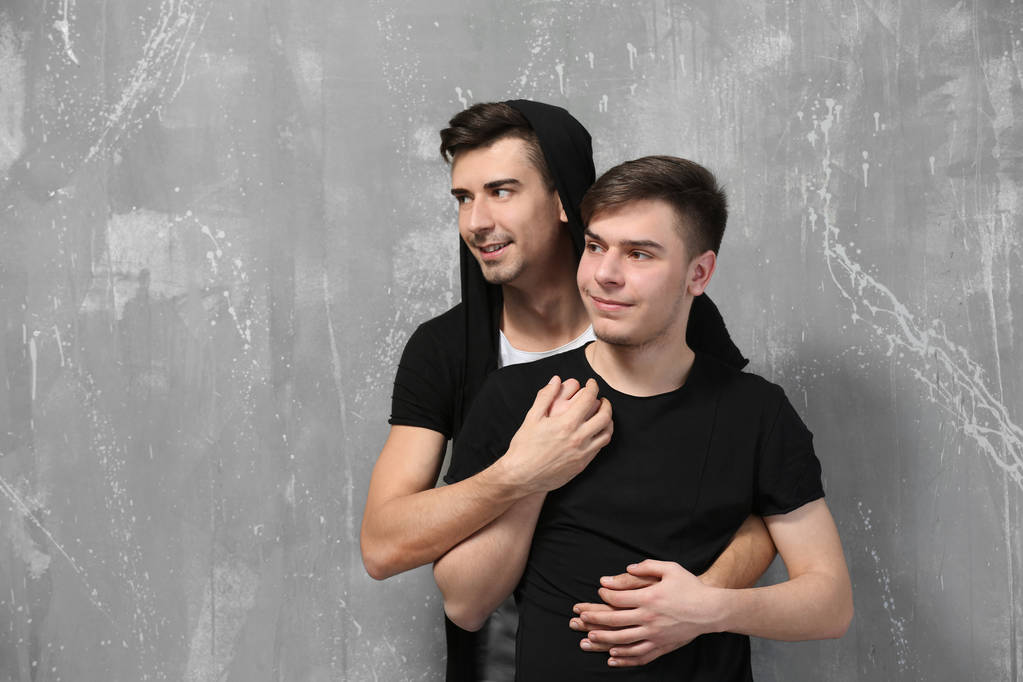 Mutlu eşcinsel çift  - Fotoğraf, Görsel